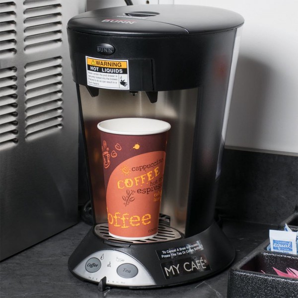 Bunn My Cafe Velocity Brew Pourover Commercial Grade Pod Brewer