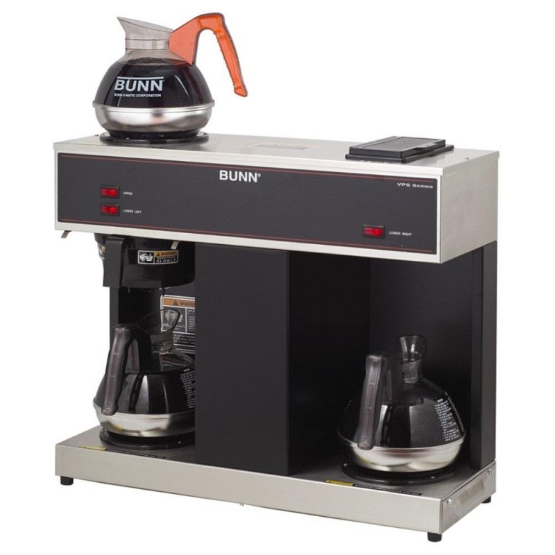 Bunn 12-Cup Pourover Commercial Coffee Brewer with 3 Warmers