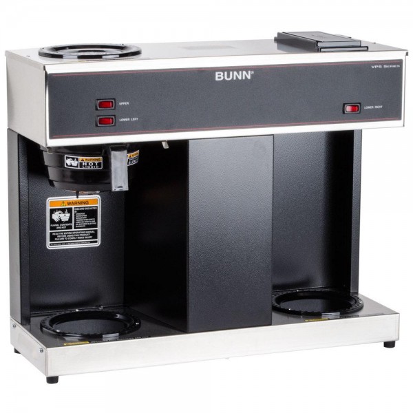 Bunn 12-Cup Pourover Commercial Coffee Brewer with 3 Warmers