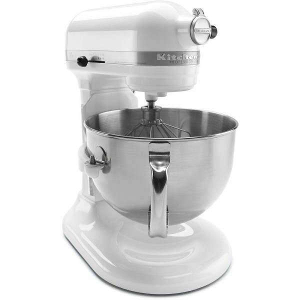 Professional 600 Series 6 Qt. White Stand Mixer