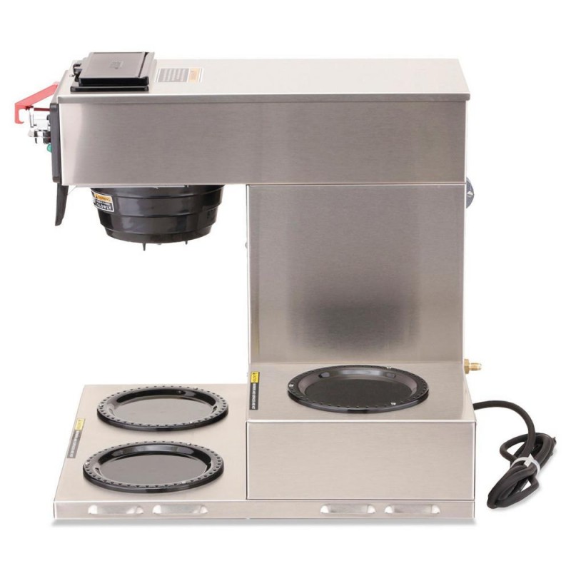 Bunn CWTF15-3 Commercial Automatic Coffee Brewer with 3 Lower Warmers