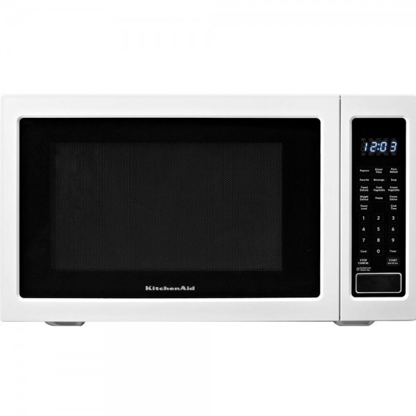 KitchenAid Architect Series II 1.6 cu. ft. Countertop Microwave in White Built-In Capable with Sensor Cooking