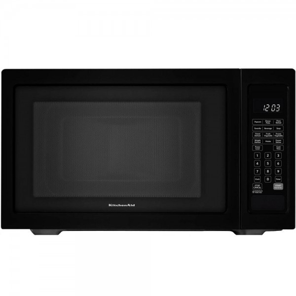 KitchenAid Architect Series II 1.6 cu. ft. Countertop Microwave in Black Built-In Capable with Sensor Cooking