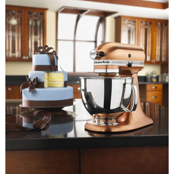 Custom Metallic 5 Qt. Satin Copper Stand Mixer