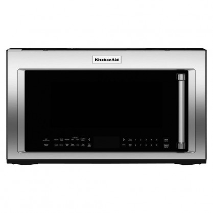 KitchenAid 30 in. W 1.9 cu. ft. Over the Range Convection Microwave in Stainless Steel with Sensor Cooking Technology