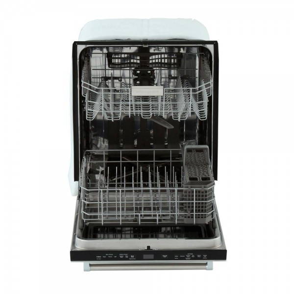 KitchenAid Top Control Built-In Dishwasher in Stainless Steel with Stainless Steel Tub and Window with Lighted Interior