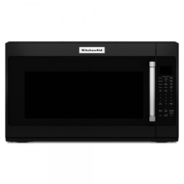 KitchenAid 30 in. 2.0 cu. ft. Over the Range Microwave in Black with Sensor Cooking