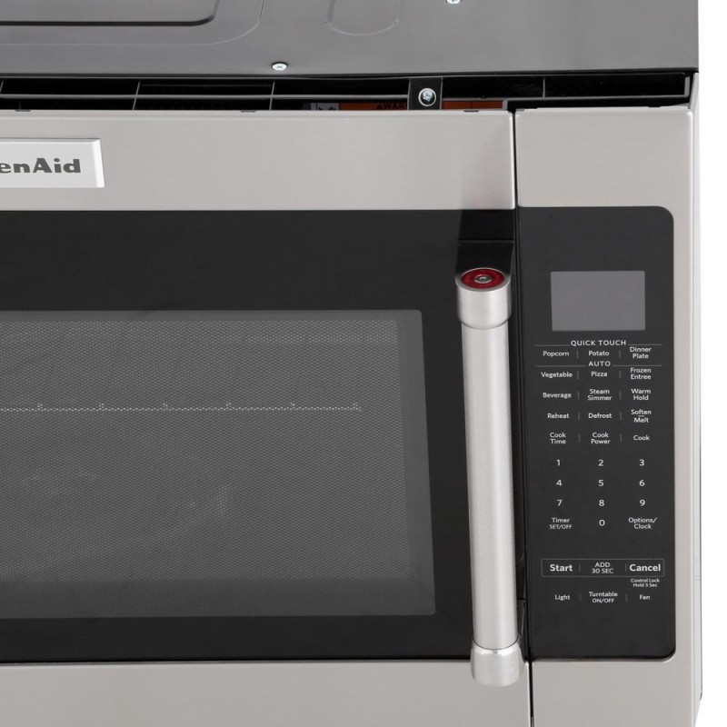 KitchenAid 30 in. 2.0 cu. ft. Over the Range Microwave in Stainless Steel with Sensor Cooking