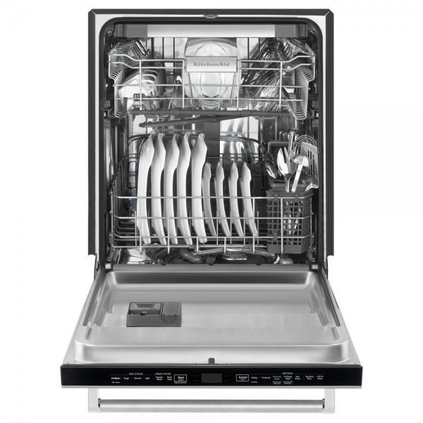 KitchenAid Top Control Dishwasher in Stainless Steel with ProScrub