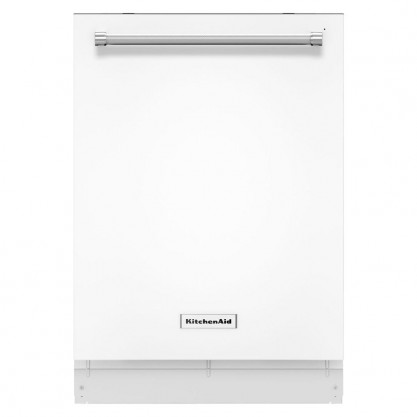 KitchenAid Top Control Dishwasher in White with ProScrub