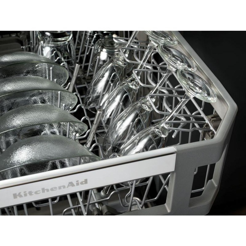 KitchenAid Top Control Dishwasher with Window in Stainless Steel with Stainless Steel Tub