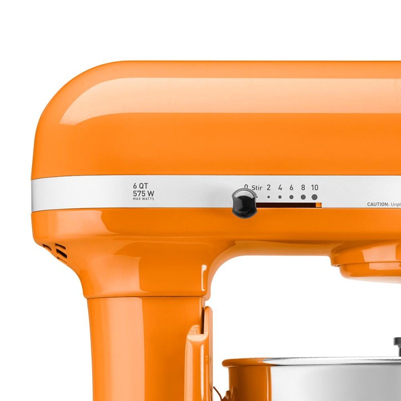 Professional 600 Series 6 Qt. Tangerine Stand Mixer