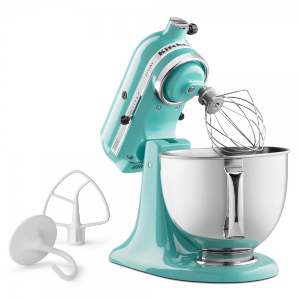 Artisan 5 Qt. Tilt-Head Aqua Sky Stand Mixer