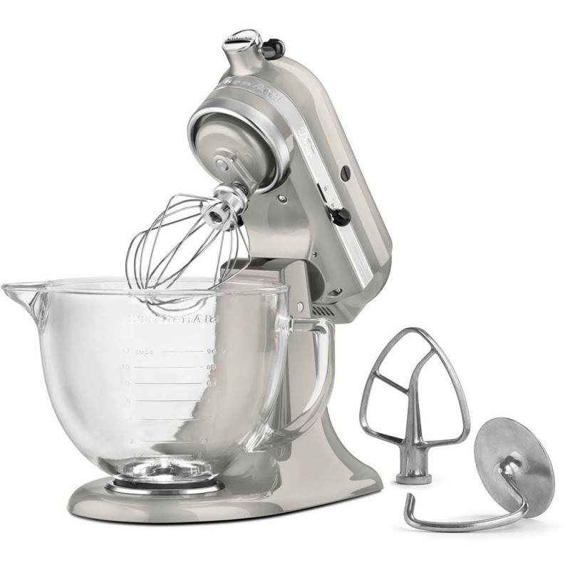 Artisan Designer 5 Qt. Sugar Pearl Silver Stand Mixer