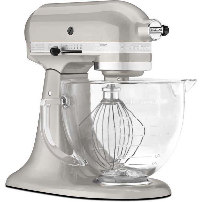 Artisan Designer 5 Qt. Sugar Pearl Silver Stand Mixer