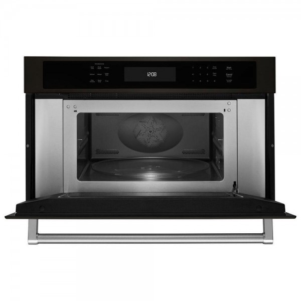 KitchenAid 1.4 cu. ft. Built-In Microwave in Black Stainless