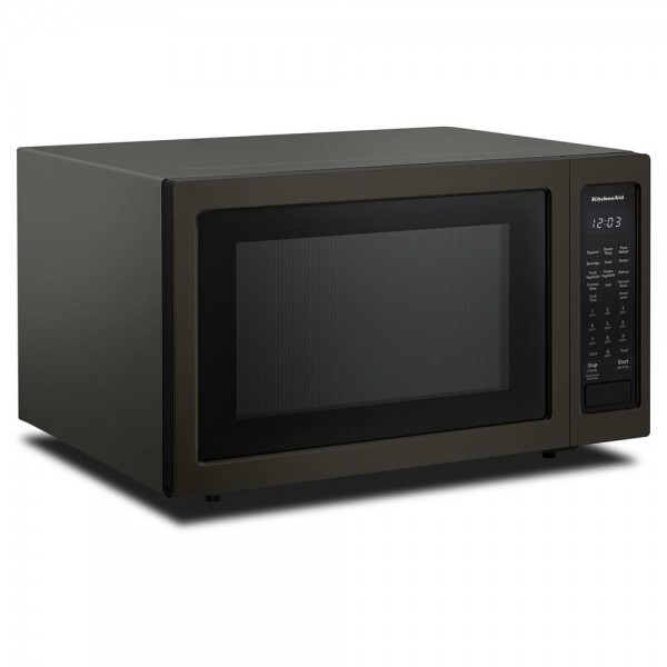 KitchenAid 1.5 cu. ft. Countertop Microwave in Black Stainless with PrintShield