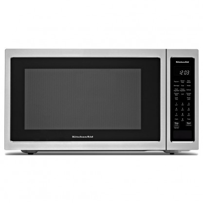 KitchenAid 1.5 cu. ft. Countertop Microwave in Stainless Steel with PrintShield