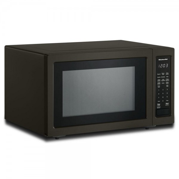 KitchenAid 1.6 cu. ft. Countertop Microwave in Black Stainless