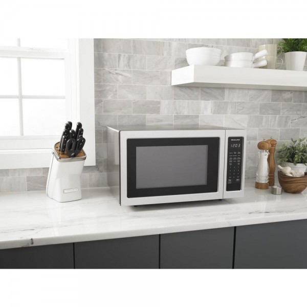 KitchenAid 1.6 cu. ft. Countertop Microwave in Stainless Steel