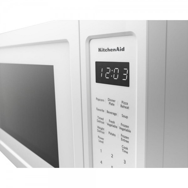 KitchenAid 1.6 cu. ft. Countertop Microwave in White