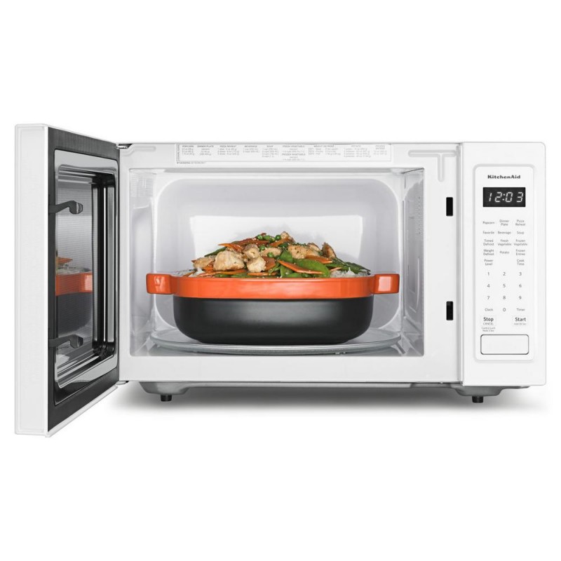 KitchenAid 1.6 cu. ft. Countertop Microwave in White