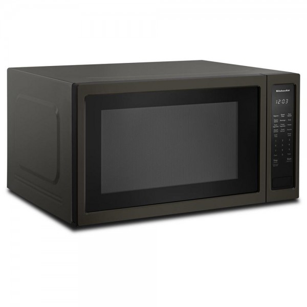 KitchenAid 2.20 cu. ft. Countertop Microwave in Black Stainless