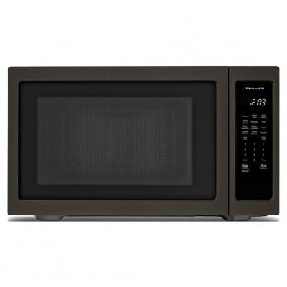 KitchenAid 2.20 cu. ft. Countertop Microwave in Black Stainless