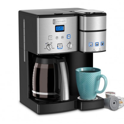 Cuisinart Coffee Center 12-Cup Coffeemaker and Single-Serve Brewer