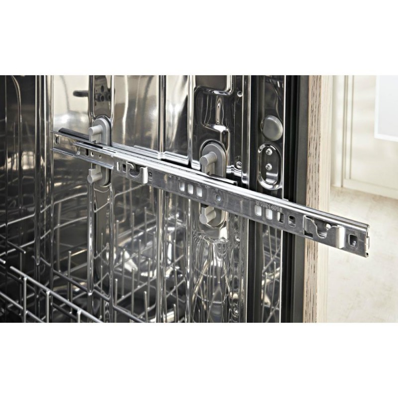 KitchenAid 24 in. Top Control Built-In Tall Tub Dishwasher in PrintShield Stainless with Third Level Rack