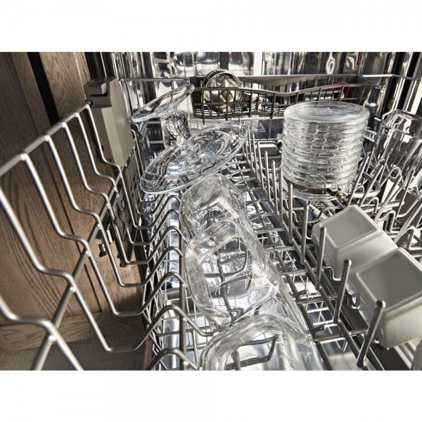 KitchenAid 24 in. Top Control Built-In Tall Tub Dishwasher in Printshield Stainless with Clean Water Wash System