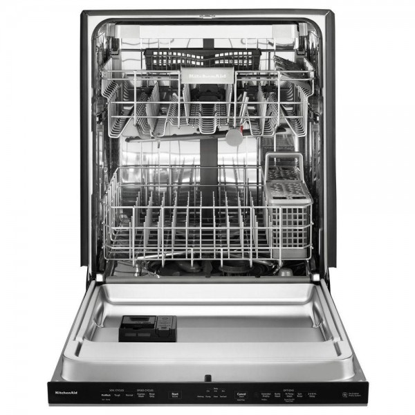 KitchenAid Top Control Built-In Tall Tub Dishwasher in PrintShield Stainless with Fan-Enabled PRODRY