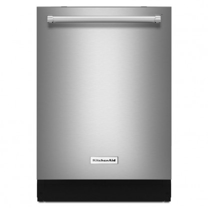 KitchenAid Top Control Built-In Dishwasher in PrintShield Stainless with Stainless Steel Tub and ProScrub Option