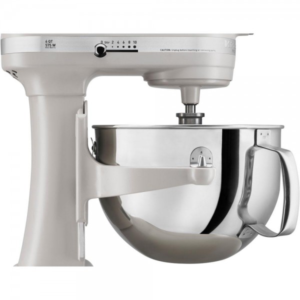 Professional 600 Series 6 Qt. Bowl-Lift Stand Mixer with Pouring Shield in Milkshake