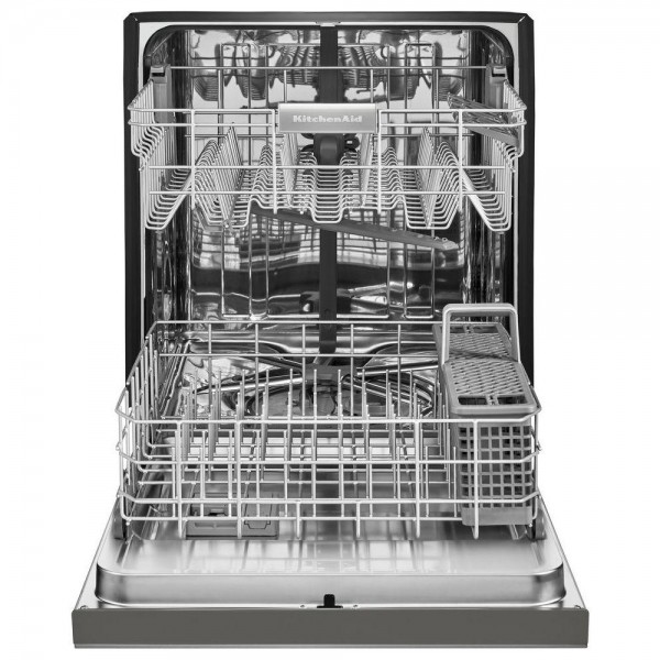 KitchenAid Front Control Built-in Tall Tub Dishwasher in PRINTSHIELD Stainless with PROWASH