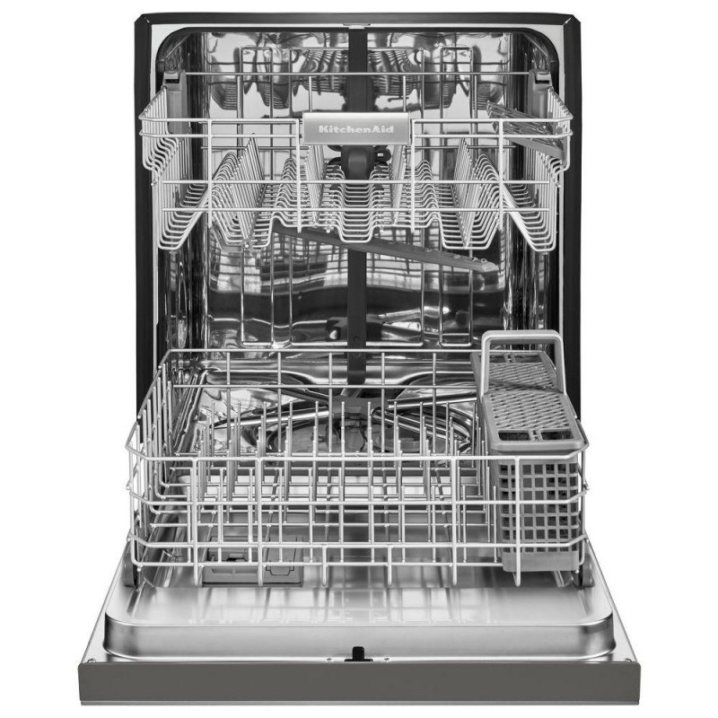 KitchenAid Front Control Built-in Tall Tub Dishwasher in PRINTSHIELD Stainless with PROWASH