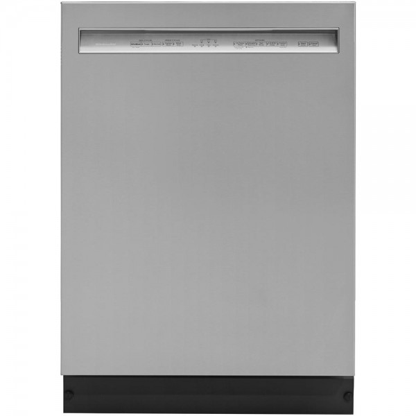 KitchenAid Front Control Built-in Tall Tub Dishwasher in PRINTSHIELD Stainless with PROWASH