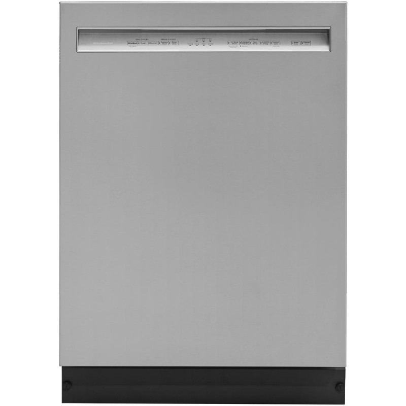 KitchenAid Front Control Built-in Tall Tub Dishwasher in PRINTSHIELD Stainless with PROWASH