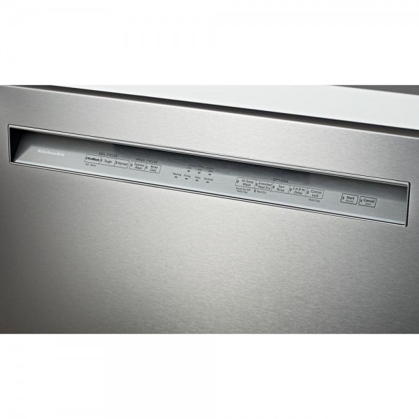 KitchenAid Front Control Built-in Tall Tub Dishwasher in PRINTSHIELD Stainless with PROWASH