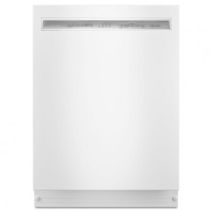KitchenAid Front Control Built-in Tall Tub Dishwasher in White with PROWASH