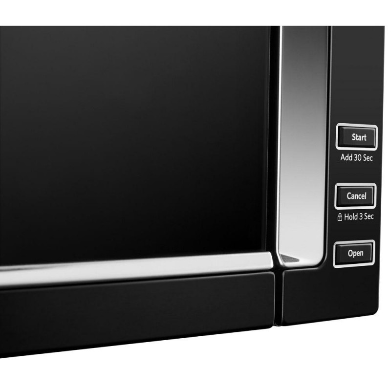 KitchenAid 1.1 cu. ft. Over the Range Low Profile Microwave Hood Combination in Black