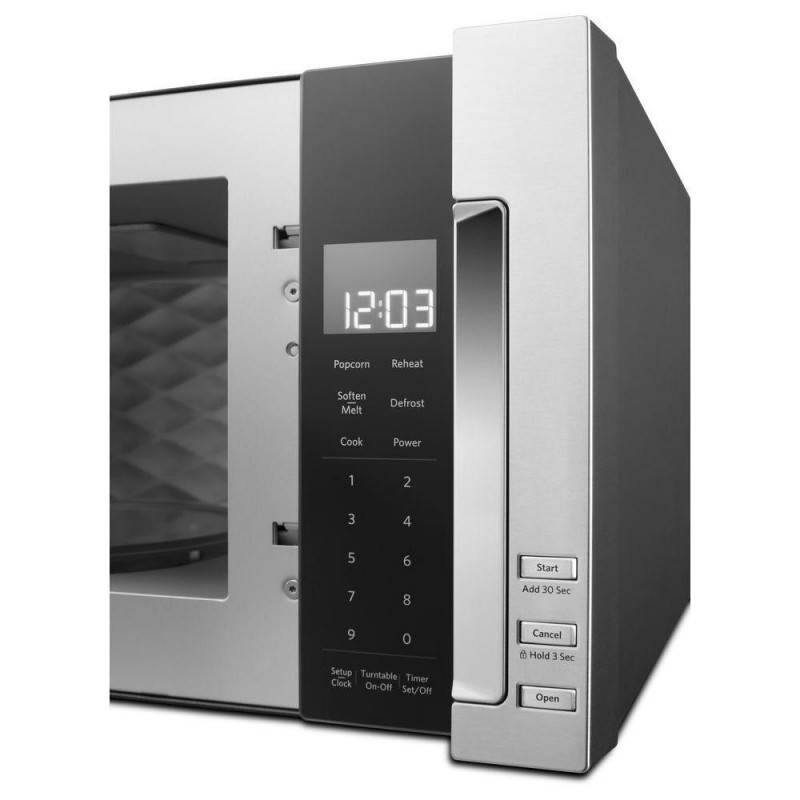 KitchenAid 1.1 cu. ft. Over the Range Low Profile Microwave Hood Combination in Stainless Steel