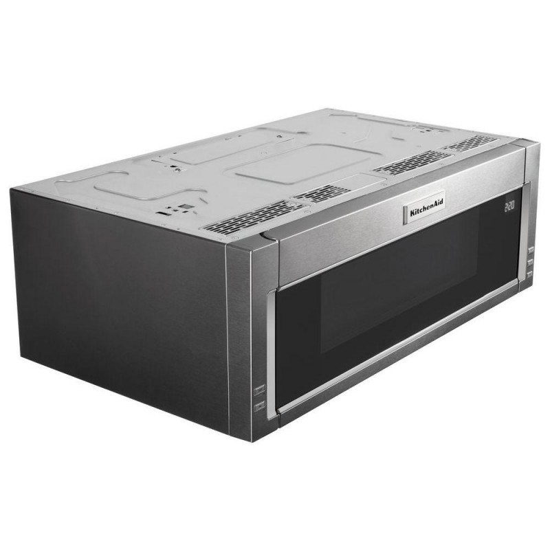 KitchenAid 1.1 cu. ft. Over the Range Low Profile Microwave Hood Combination in Stainless Steel