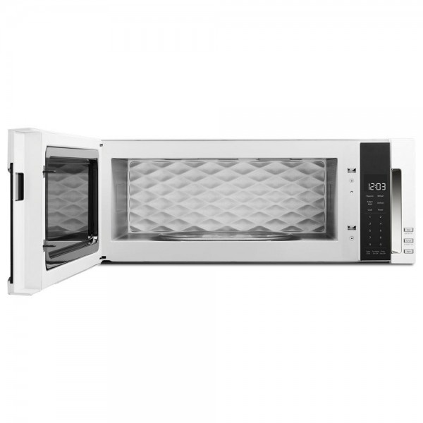 KitchenAid 1.1 cu. ft. Over the Range Low Profile Microwave Hood Combination in White