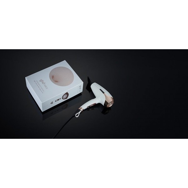 NEW ghd helios professional hair dryer in white