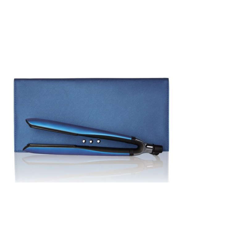 ghd platinum+ styler in cobalt blue